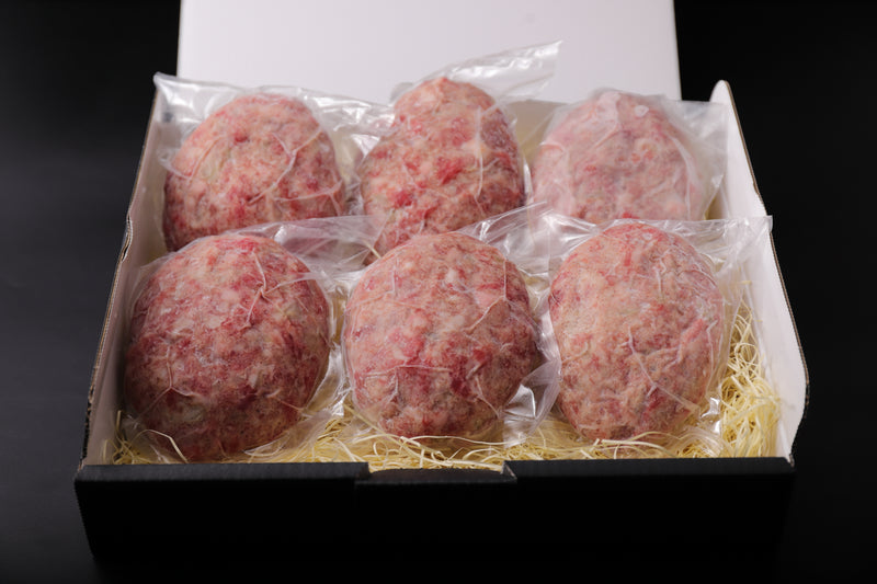 A5仙台牛 二層仕立てハンバーグ180g×6個