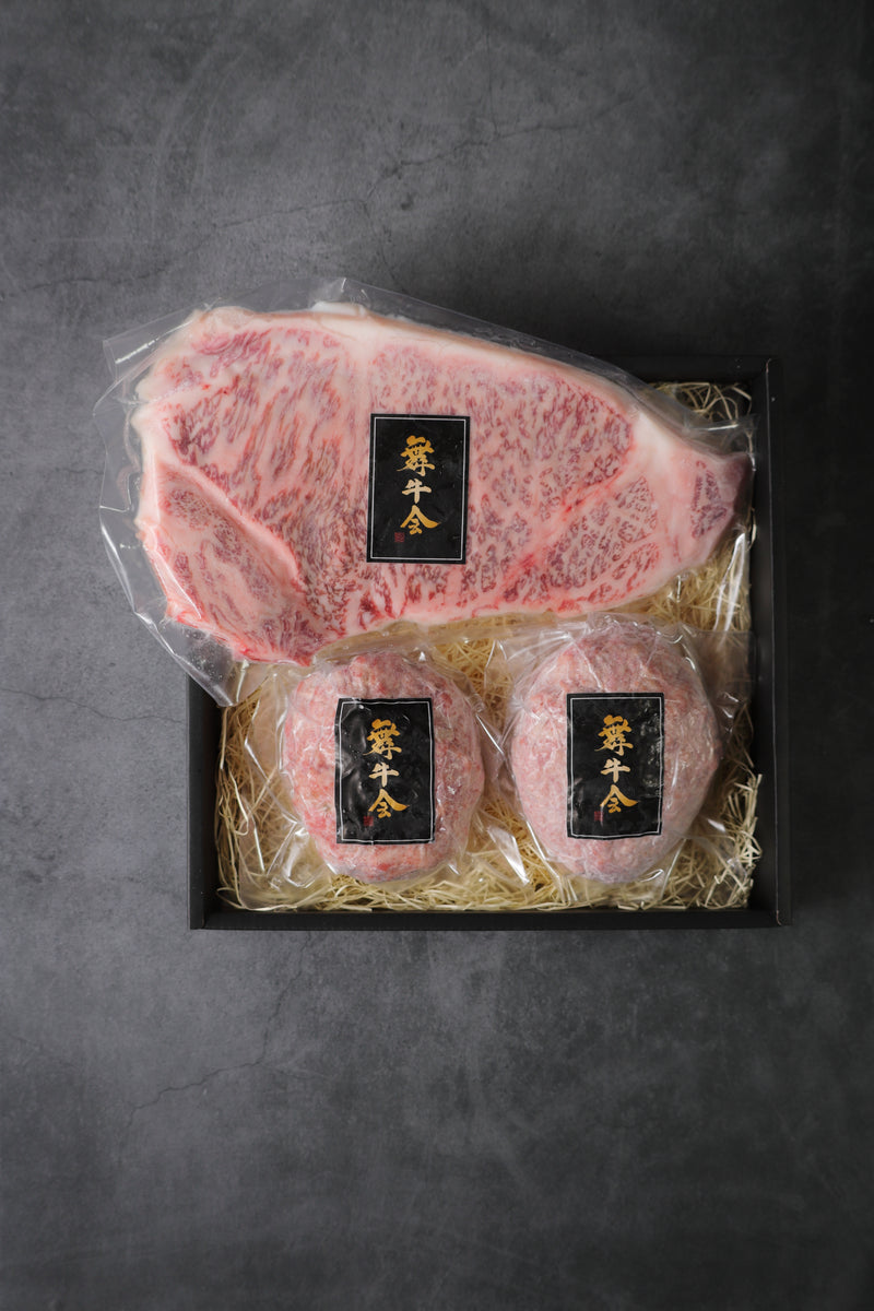 A5仙台牛 サーロイン＆ハンバーグセット