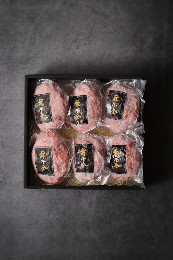 A5仙台牛 二層仕立てハンバーグ180g×6個